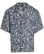 Tropical Navy Sportshirt For Discount