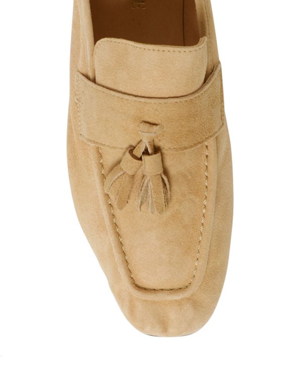 Trevi Tassel Loafer in Sand Supply