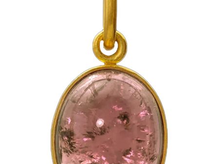 Beige Tourmaline Pendant Online now