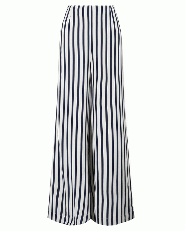 White and Navy Luke Pant Online