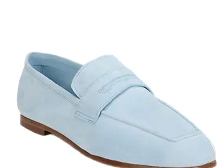 Essenziale Loafer in Baby Blue Hot on Sale