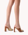 Alina Canvas Mule in Beige Cheap