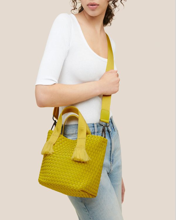 Tulum Small Tote in Ochre For Discount