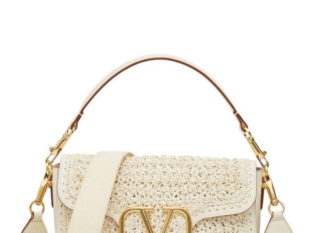 All Time Crochet Shoulder Bag in Ivory Discount