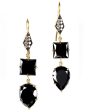 Black Diamond Drop Earrings Online Hot Sale