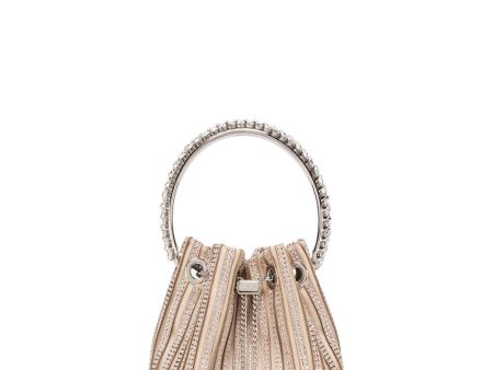 Bon Bon Crystal-Embellished Bag in Macaron Online Sale