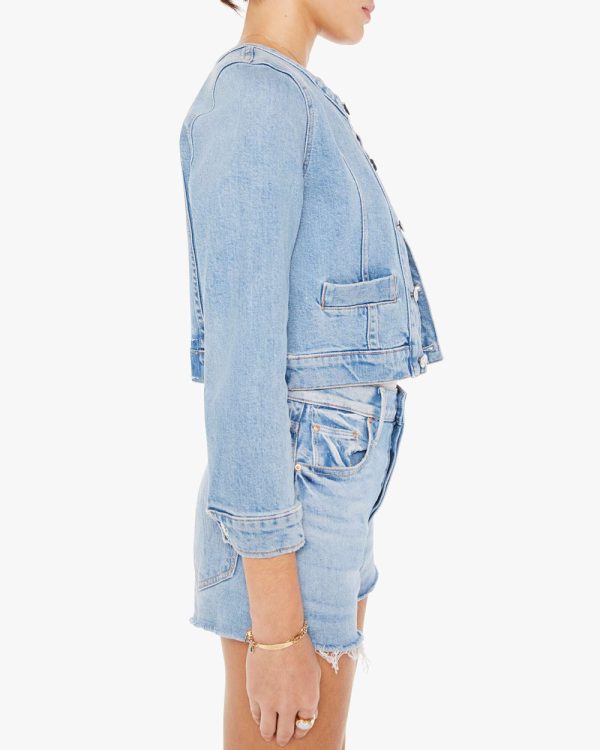 The Picky Denim Jacket in Let Them Eat Cake Hot on Sale