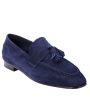 Trevi Tassel Loafer in Blue Ink Online now