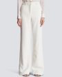 Blanc High Rise Crepe Flare Pant Sale