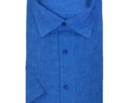 Short Sleeve Linen Sportshirt Cheap