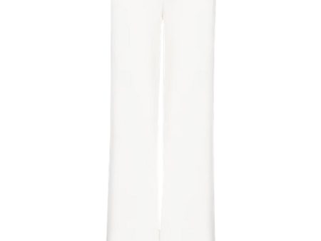 Blanc High Rise Crepe Flare Pant Sale