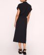 Black Onyx Belted Setia Dress on Sale