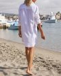 White Linen Mary Shirt Dress Online