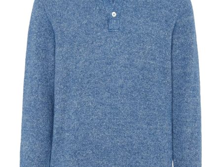 Sky Blue Polo Sweater Online