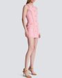 Blanc and Rose Tweed Vichy Mini Dress Online Hot Sale