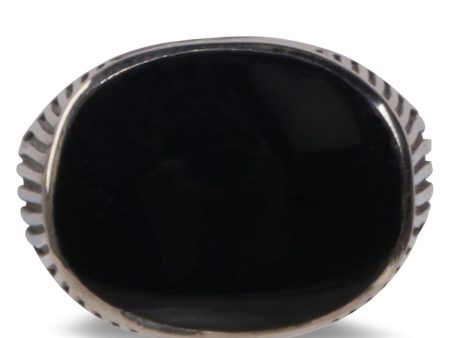 Black Shell Intuition Ring Fashion