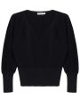 Black Montana V Neck Pullover Fashion