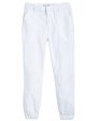 White Linen Jameson Utility Jogger Online Sale