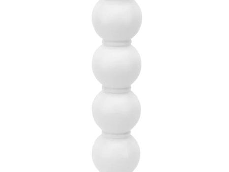 Tall White Bobbin Candle Stick Discount