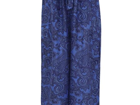 Blue Paisley Ottie Pant For Discount