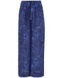 Blue Paisley Ottie Pant For Discount