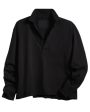 Black Patrick Popover Henley Discount