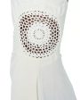 White Brant Midi Dress Sale