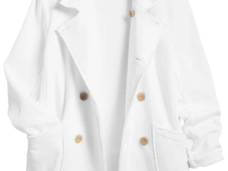 White Belfast English Peacoat Sale