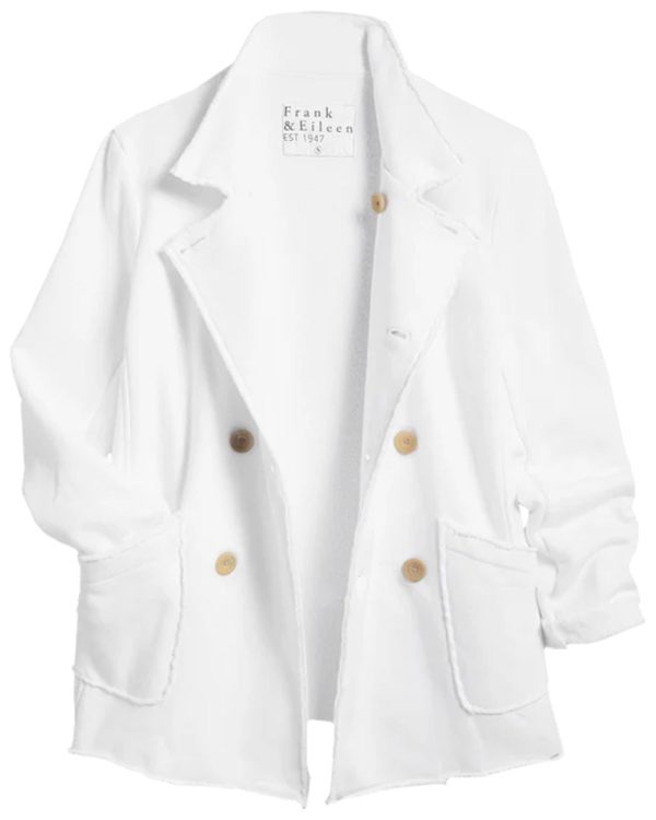 White Belfast English Peacoat Sale