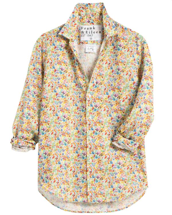 Tiny Floral Eileen Button Up Shirt Fashion