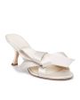 75mm Bow-Detailed Satin Pump in Ivory Online