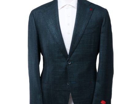 Aqua Melange Sportcoat Online now