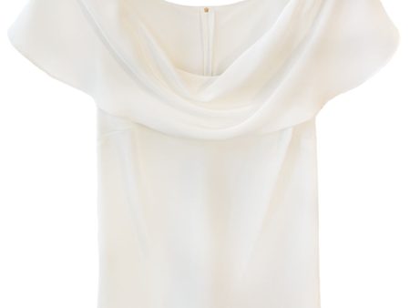 White Silk Gigi Top Online Sale