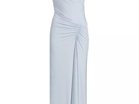 Blue Haze Acacia Sleeveless Midi Dress For Sale