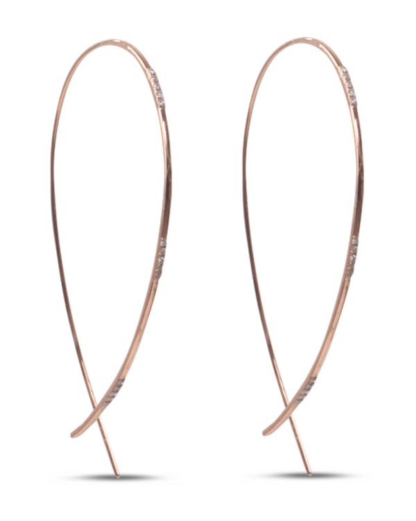 U Shape Threader Earrings Online Sale