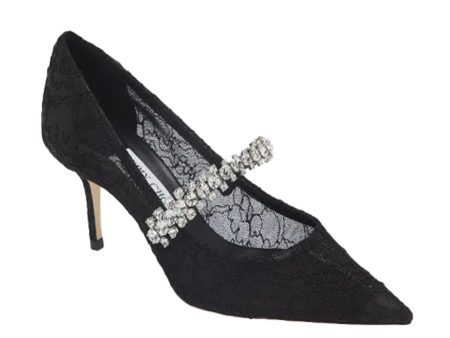 Bing Lace Pump in Black Supply