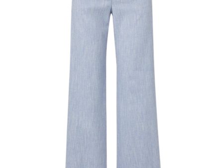 Blue Oasis Metallic Pinstripe Jude Pant Discount