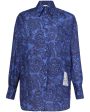 Blue Paisley Ottie Shirt Online