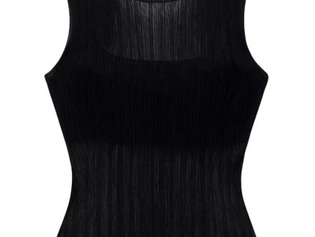 Black Mesh Oakley Tank Online Sale