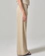 Beverly Wide Leg Trouser in Taos Sand Cheap