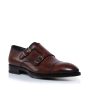 Arezzo Leather Double Monkstrap in Deco Zenzero Online Hot Sale