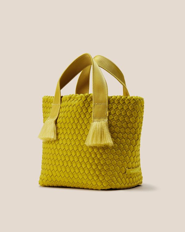 Tulum Small Tote in Ochre For Discount