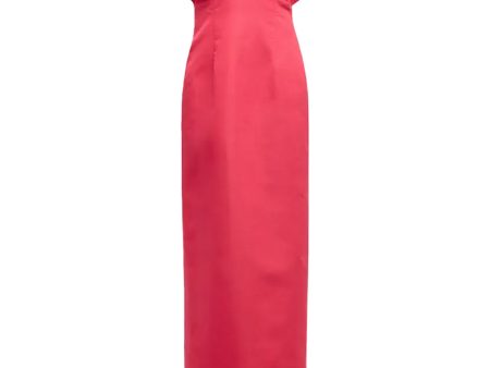 Azalea Sleeveless Fan Bodice Column Gown For Sale