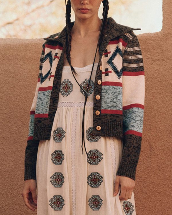 Americana Southwest Cardigan For Discount