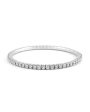 White Gold Diamond Stretchy Bracelet Hot on Sale