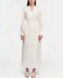 White Briar Drape Midi Dress Online Hot Sale