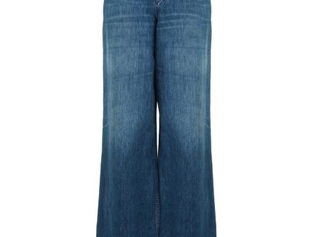 Wide Leg Jean in Night Blue Online now