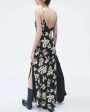 Black Floral Print Larissa Dress For Discount