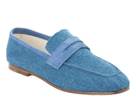 Essenziale Loafer in Denim Blue on Sale