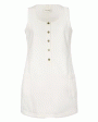 Trapunto Side Pocket Dress in Natural Clean Online now